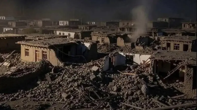 زلزال افغانستان1 مئات القتلى والجرحى في زلزال أفغانستان