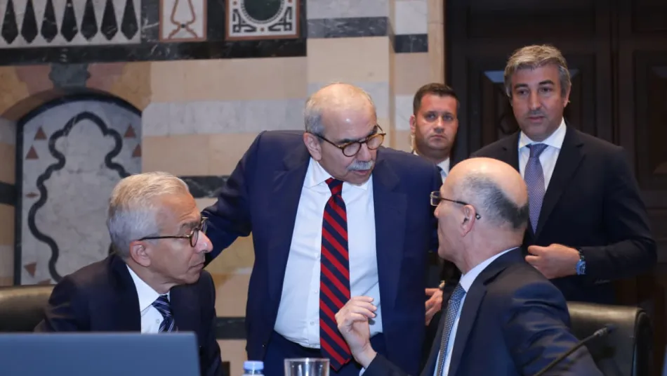 سلام البساط حجار الحكومة اللبنانية بين التباينات الداخلية والمأزق العسكري