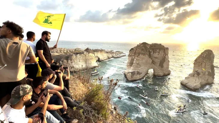 صخرة الروشة 2 بعد إضاءة الروشة، توجّهٌ لسحب رخصة جمعيّة الحزب