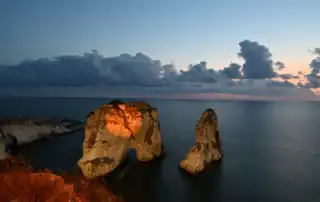 صخرة الروشة