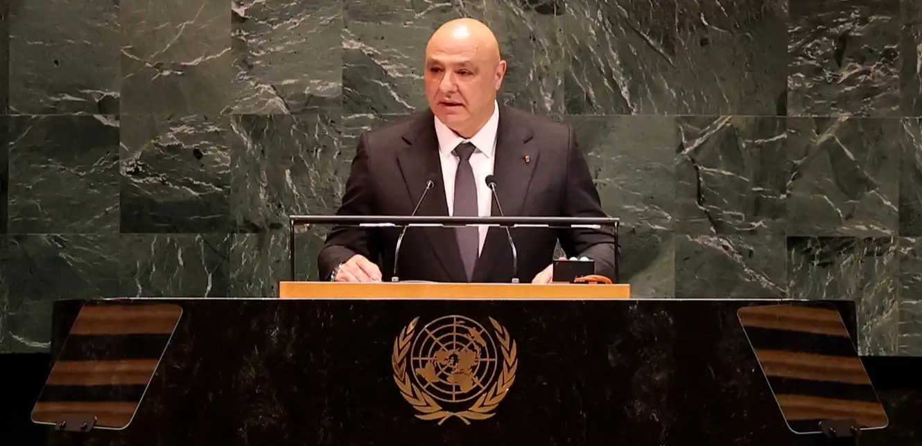 عون في الامم المتحدة