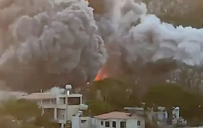 غارة عل الجنوب