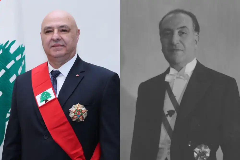 فؤاد شهاب وجوزيف عون