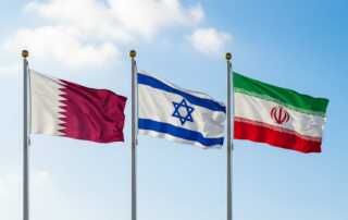 قطر اسرائيل ايران