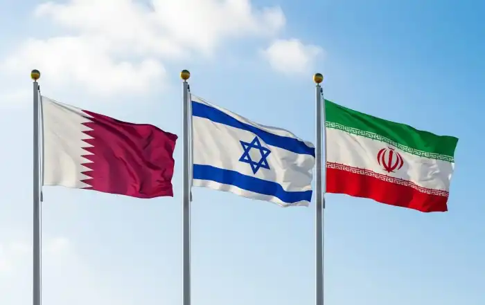 قطر اسرائيل ايران
