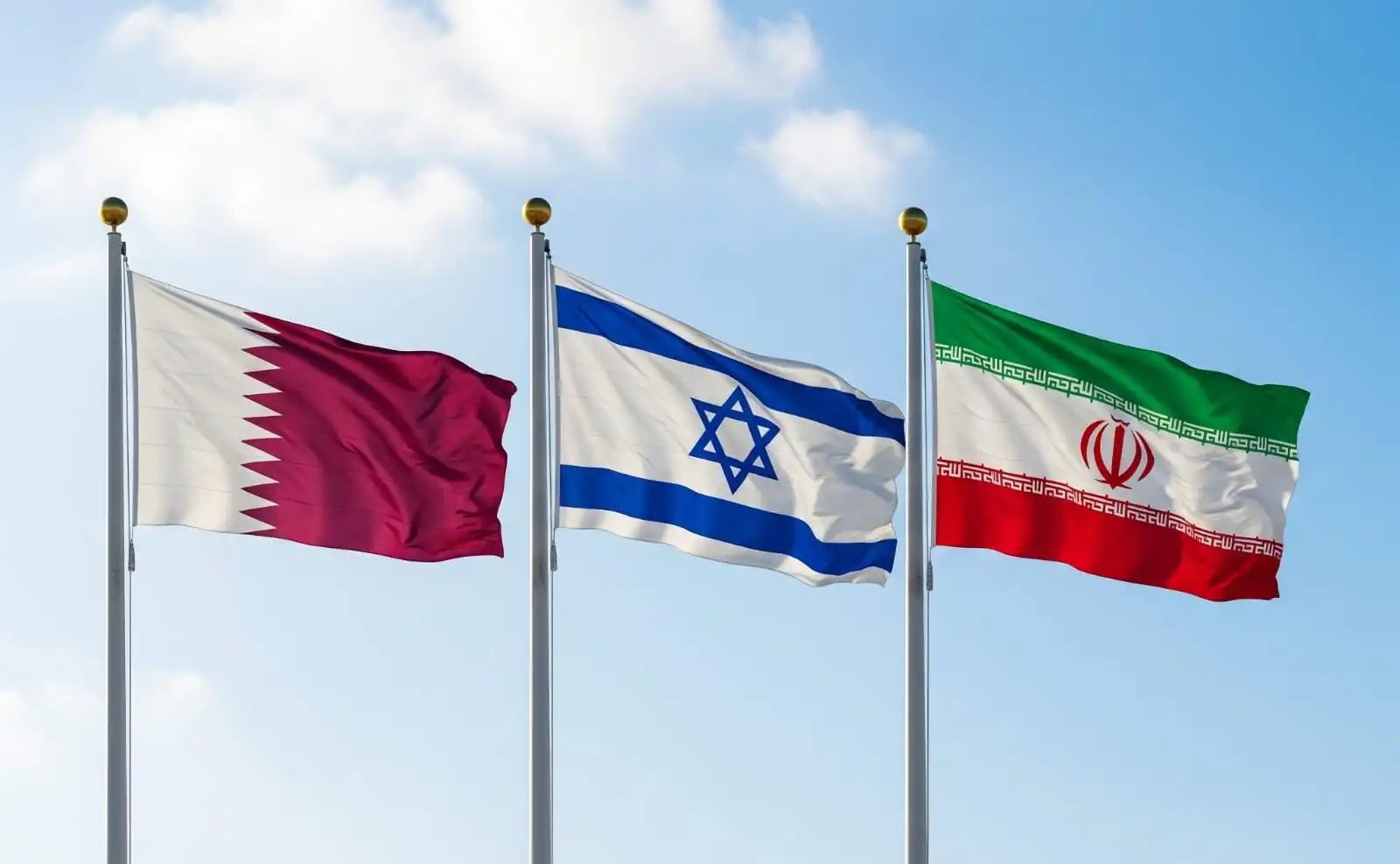 قطر اسرائيل ايران