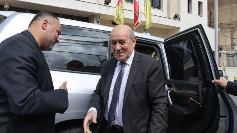 لودريان 54 فرنسا بين ضغوط واشنطن والرياض: ما الذي يحمله لودريان؟
