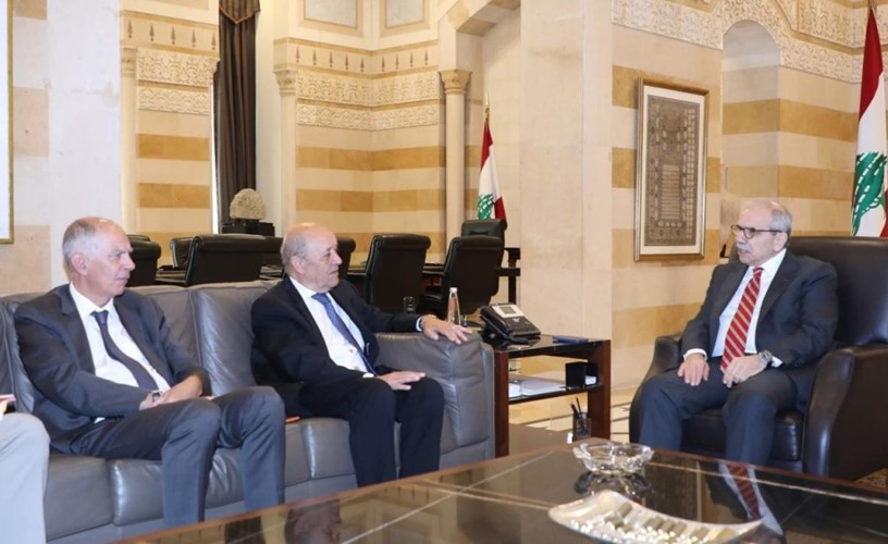 لودريان سلام لودريان أعاد رسم خطوط حمراء جديدة