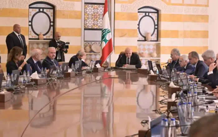 مجلس الوزراء برئاسة عون