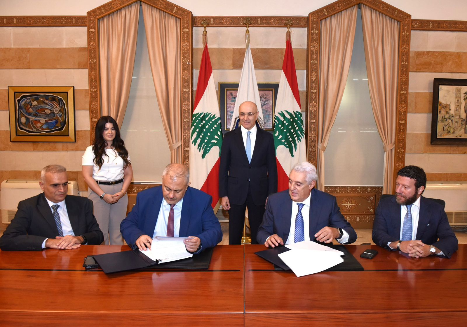 بهدف تسهيل إنجاز المعاملات.. مذكرة تفاهم بين النافعة وليبان بوست