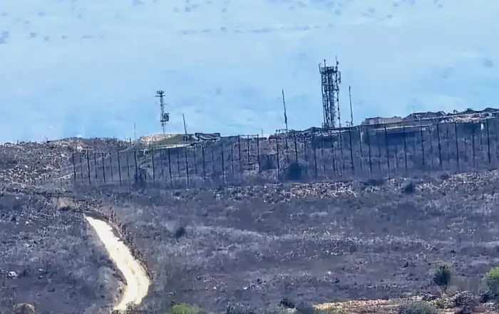 موقع المنارة العسكري الاسرائيلي بمحاذاة أرض ميس الجبل