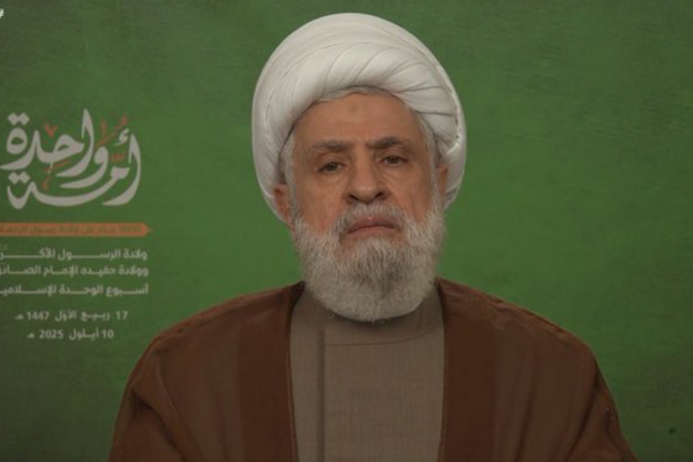 بين الشيخ نعيم قاسم والسفير جوني عبدو