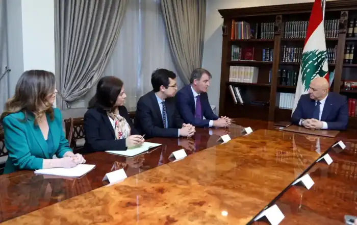 عون وفد صندوق النقد