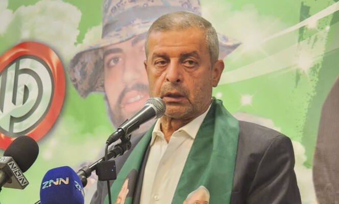 IMG_4230 قبيسي: هناك حركة داخلية تشكّل حصارًا على النهج السياسي للمقاومة