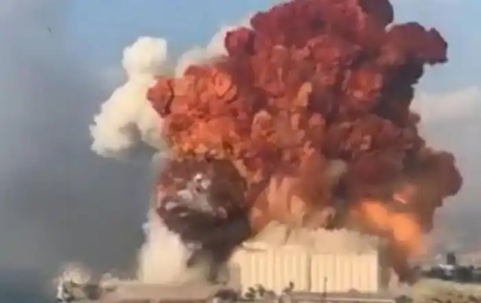 انفجار المرفأ بيروت