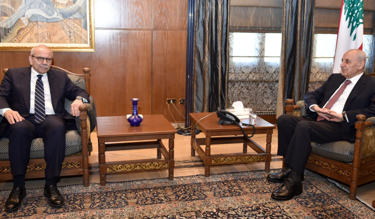 بري عرض التطورات مع سلام