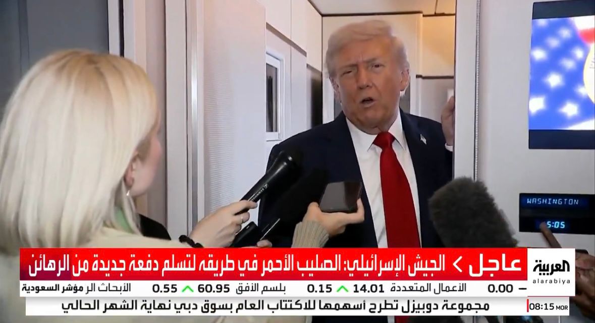 ترامب اسرائيل الحرب انتهت، هذا ما قاله ترامب قبيل وصوله الى إسرائيل