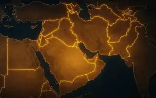 خريطة العالم العربي