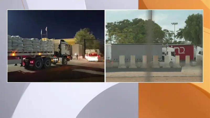 بدء دخول المساعدات الإنسانية إلى غزة من معبر رفح