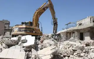 دمار جرافة