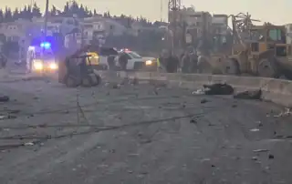 دمار واسع جراء القصف الإسرائيلي على منطقة المصيلح