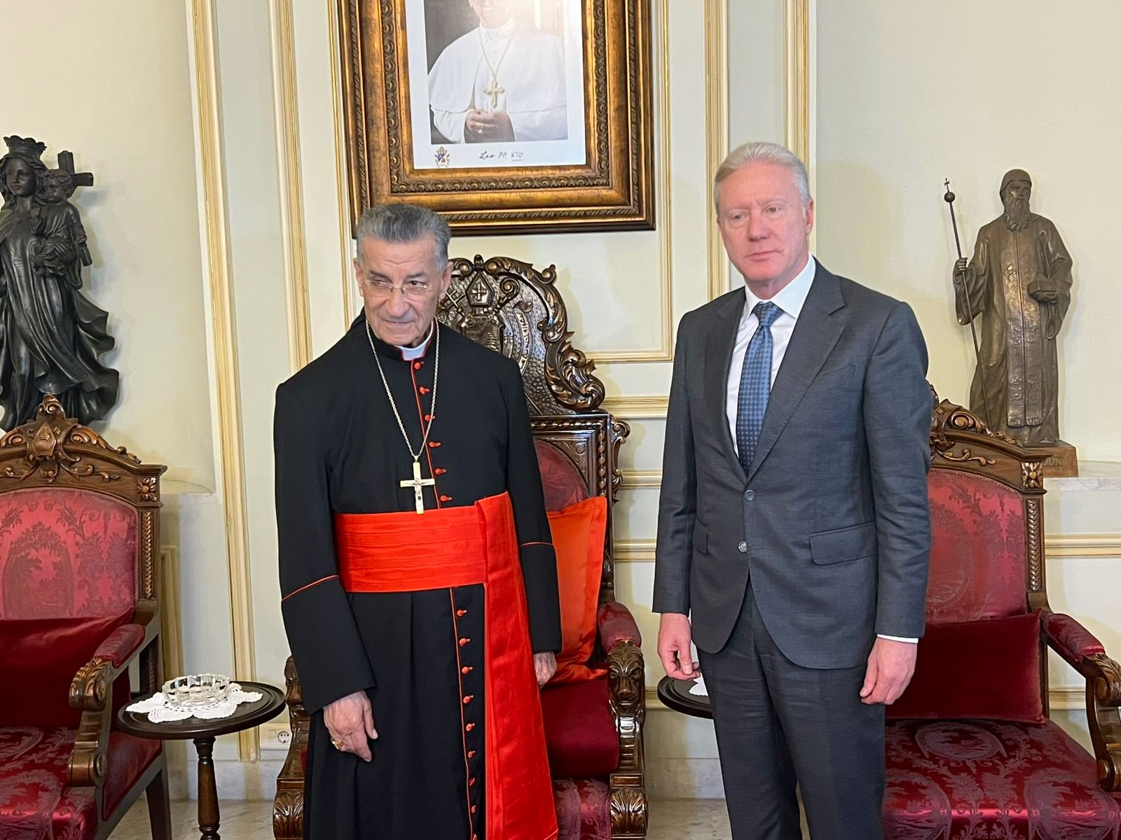 في ظلّ المخاوف من التصعيد، رجّي يلتقي الراعي