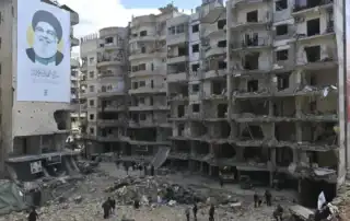 مكان اغتيال نصرالله في السنوية الأولى للاغتيال
