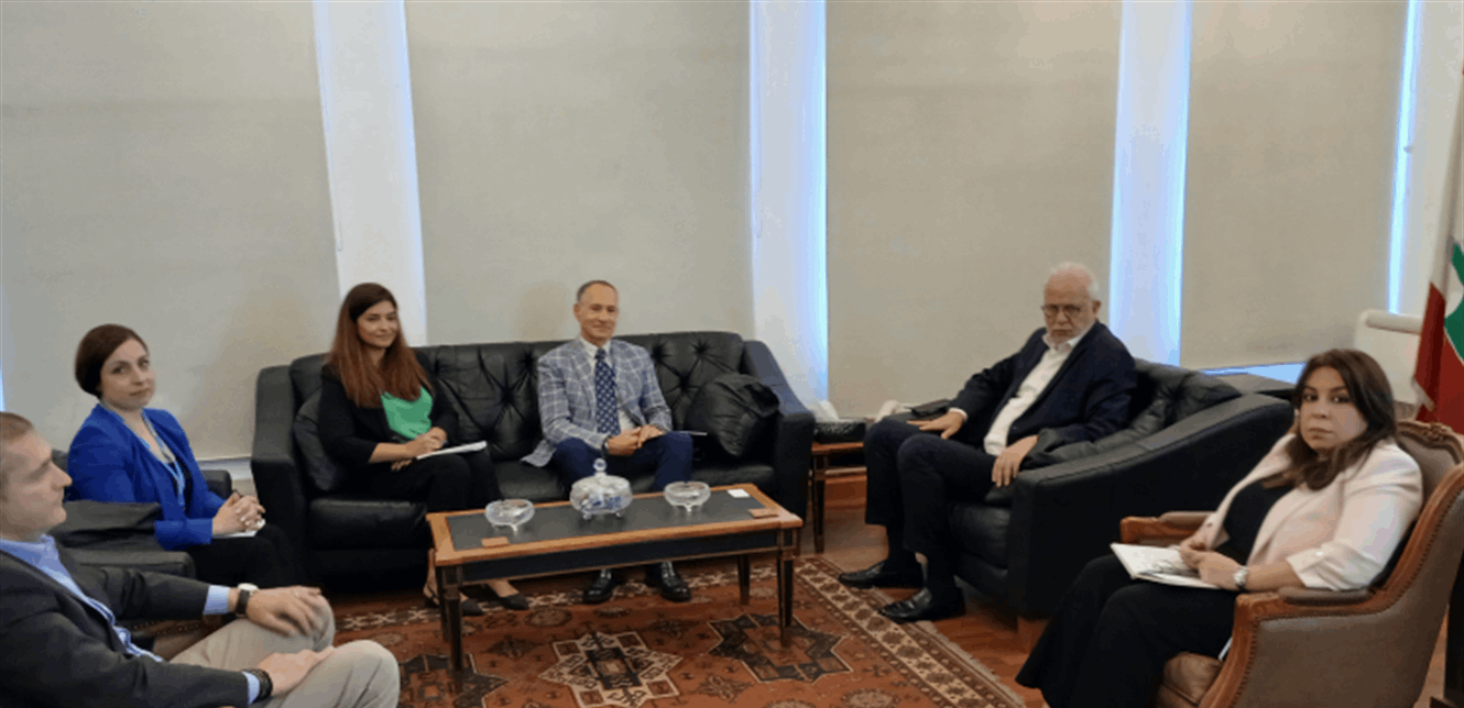 نصار نصار يلتقي ممثل اليونيسف الجديد…تعزيز حماية الأحداث وتطوير القوانين