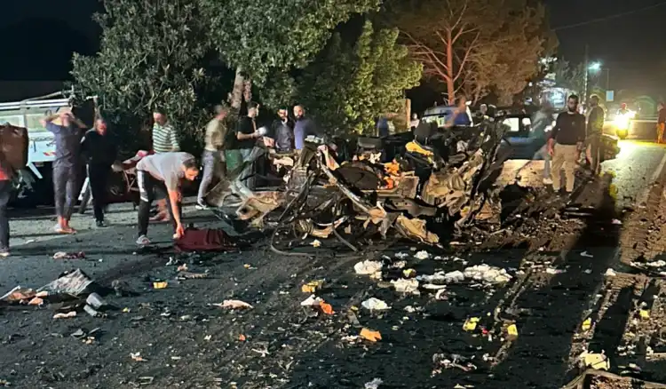 شهيد بغارة استهدفت سيارة عند أطراف فرون