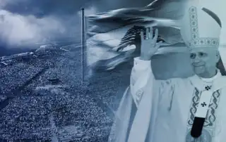 البابا لاوون حشود