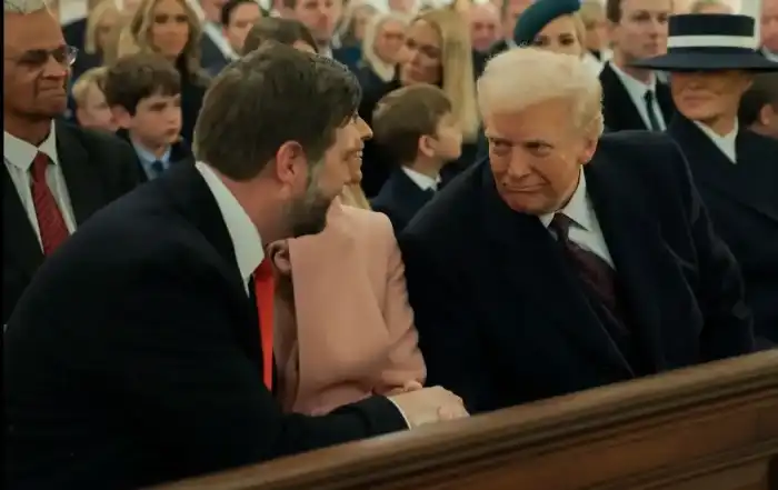 ترامب في كنيسة سان جونز