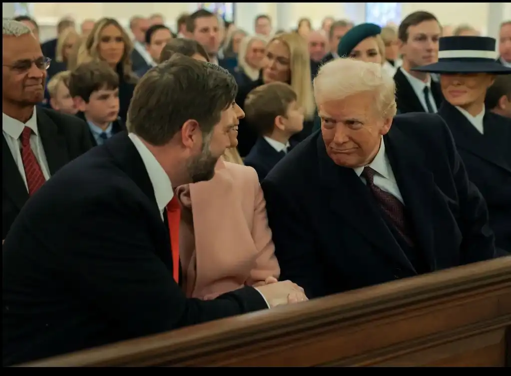 ترامب في كنيسة سان جونز