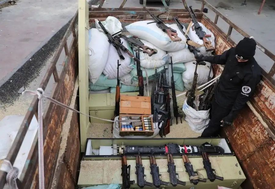 تهريب سلاح سوريا لبنان