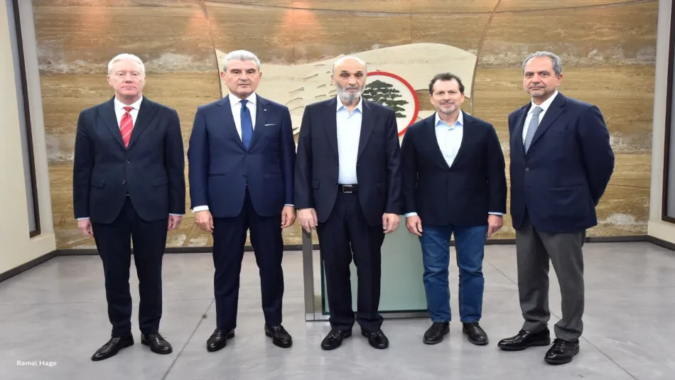 جعجع وزراء القوات “القوات” تضغط للتصويت في الحكومة.. وحشر برّي بقانون الانتخاب