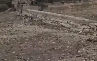 جفاف نهر العاصي في سوريا بالكامل