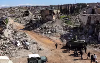 جنوب لبنان دمار جيش