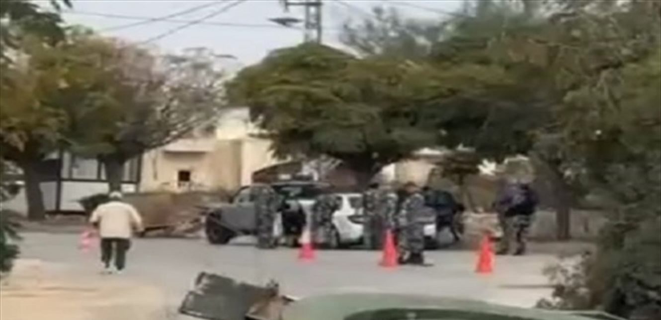 بالفيديو- حاجز لقوى الأمن في الخيام