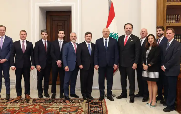 عون الوفد الاميركي مكافحة ارهاب