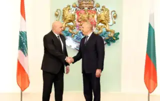 عون مع الرئيس البلغاري