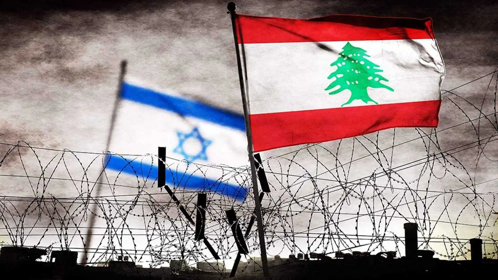 لبنان اسرائيل علم