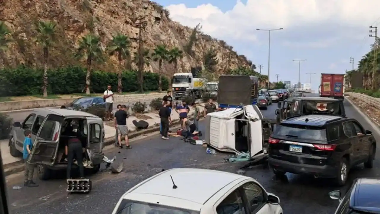 لبنان حادث سير