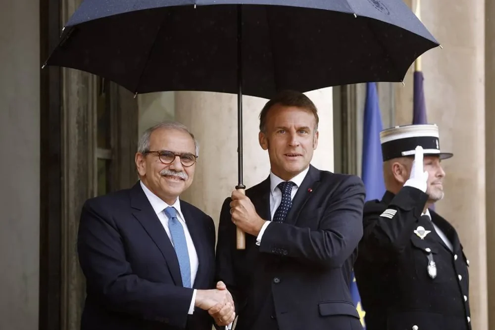 ماكرون و سلام