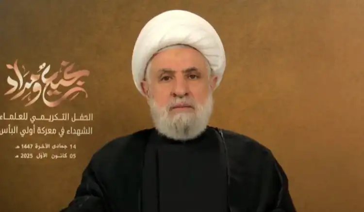 نعيم قاسم قاسم: سيكون بأسنا أشد وأشد ولن نستسلم