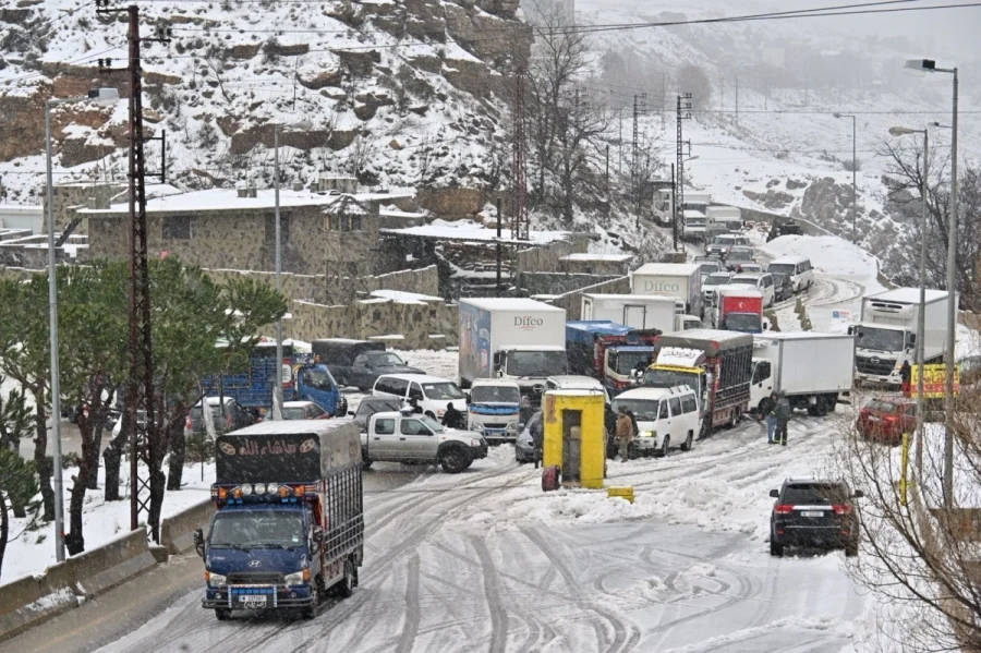 ثلج ضهر البيدر