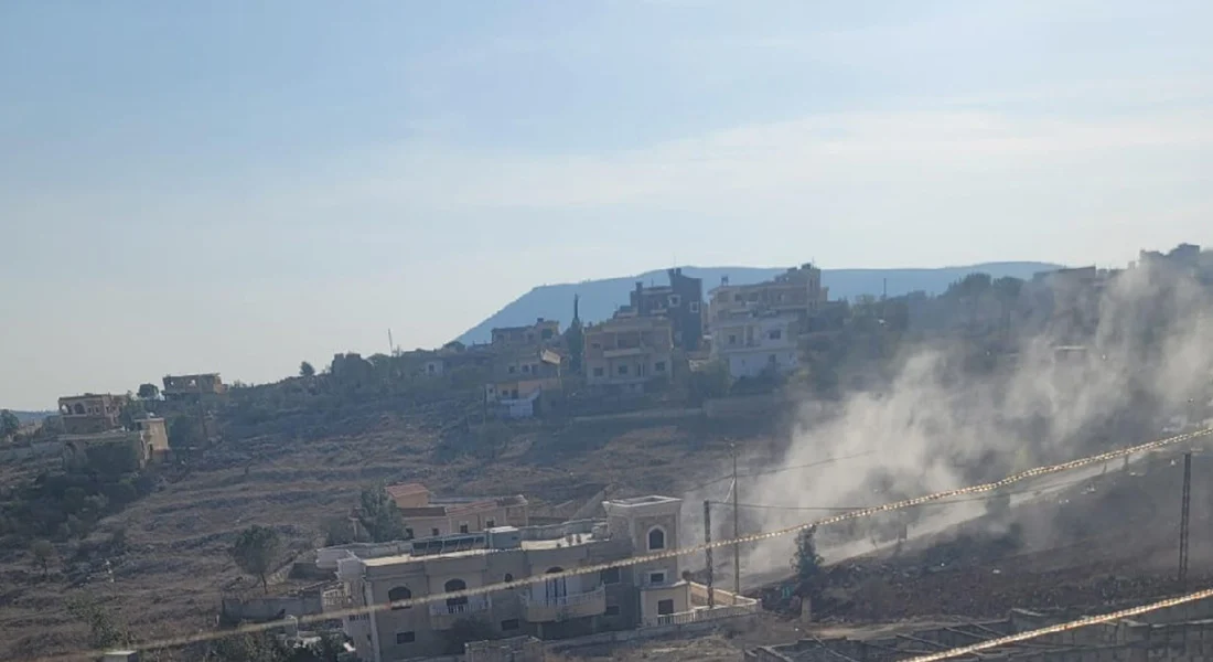 قنبلة على بلدة الضهيرة