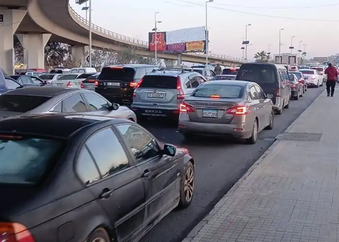 زحمة سير في صيدا زحمة سير في صيدا