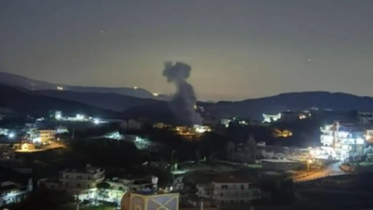 الغارة على مشغرة